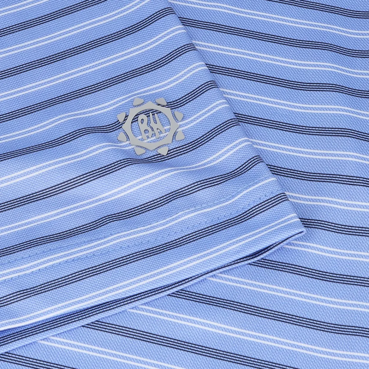 Ben Hogan Mens Golf Apparel|Golf Shirts^BirdEye Printed tripe hirt Poo hort eeve Gof Appare