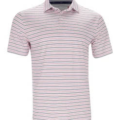 Ben Hogan Mens Golf Apparel|Golf Shirts^BirdEye Printed tripe hirt Poo hort eeve Gof Appare
