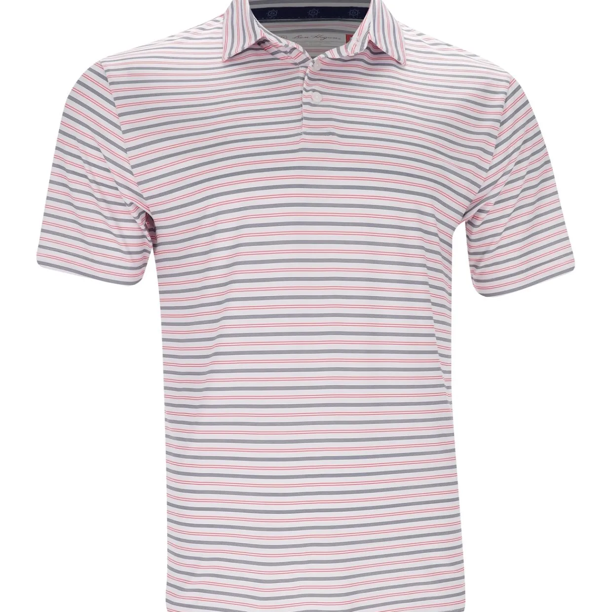 Ben Hogan Mens Golf Apparel|Golf Shirts^BirdEye Printed tripe hirt Poo hort eeve Gof Appare
