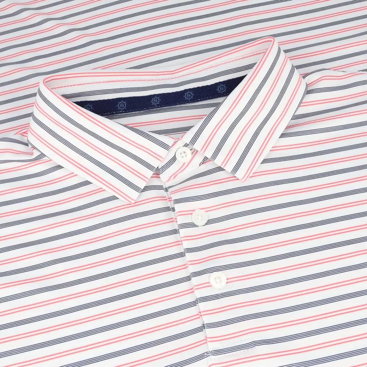 Ben Hogan Mens Golf Apparel|Golf Shirts^BirdEye Printed tripe hirt Poo hort eeve Gof Appare