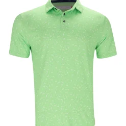 Ben Hogan Mens Golf Apparel|Golf Shirts^Heather Gof Cub Print hirt Poo hort eeve Gof Appare