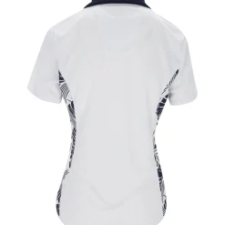 Ben Hogan Ladies Golf Apparel^eaf Print Bocked hirt Poo hort eeve Gof Appare