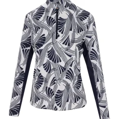 Ben Hogan Ladies Golf Apparel^Printed eaf un Protection hirt Poo ong eeve Gof Appare