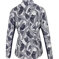 Ben Hogan Ladies Golf Apparel^Printed eaf un Protection hirt Poo ong eeve Gof Appare