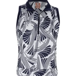 Ben Hogan Ladies Golf Apparel^eevee Wait ength Zip eaf hirt Poo hort eeve Gof Appare