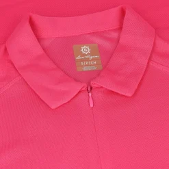 Ben Hogan Ladies Golf Apparel^Ventiation oid Zip hirt Poo hort eeve Gof Appare