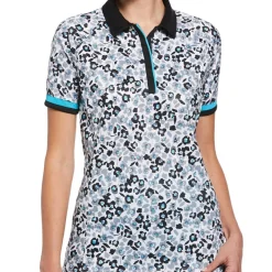 Ben Hogan Ladies Golf Apparel^Abtract Fora hirt Poo hort eeve Gof Appare