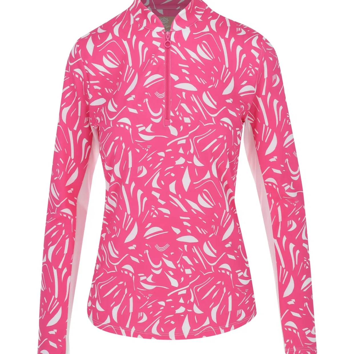 Ben Hogan Ladies Golf Apparel^Abtract Printed un Protection hirt Poo ong eeve Gof Appare