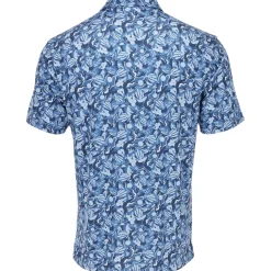 Ben Hogan Golf Shirts^A Over Deert Print hirt Poo hort eeve Gof Appare