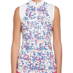 Ben Hogan Ladies Golf Apparel^Geo Print Bocked hirt Poo hort eeve Gof Appare
