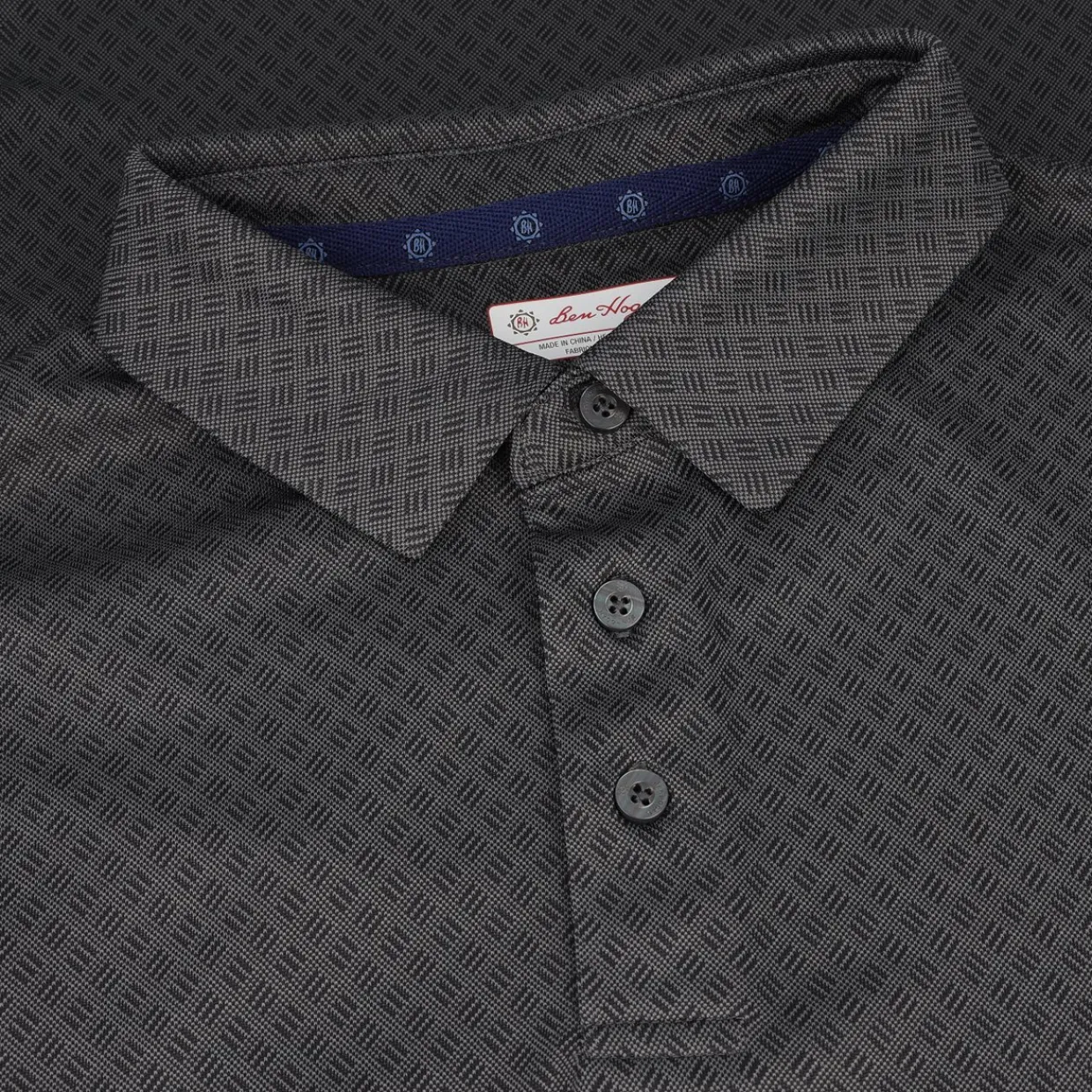 Ben Hogan Mens Golf Apparel|Golf Shirts^Jacquard hirt Poo hort eeve Gof Appare