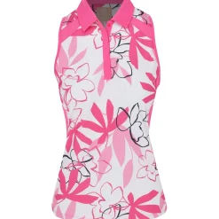 Ben Hogan Ladies Golf Apparel^eevee Boo Printed hirt Poo hort eeve Gof Appare