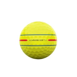 Callaway Alignment Stamped Golf Balls^Chrome Soft 360 Triple Track Low Compression Golf Balls