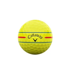 Callaway Alignment Stamped Golf Balls^Chrome Soft 360 Triple Track Low Compression Golf Balls