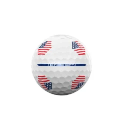 Callaway Alignment Stamped Golf Balls^Chrome Soft 24 TruTrack Low Compression Golf Balls