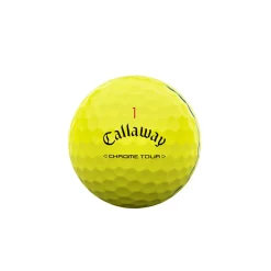 Callaway Alignment Stamped Golf Balls^Chrome Tour Triple Track Tour Golf Balls