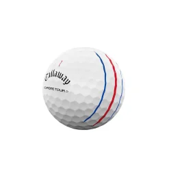 Callaway Alignment Stamped Golf Balls^Chrome Tour Triple Track Tour Golf Balls