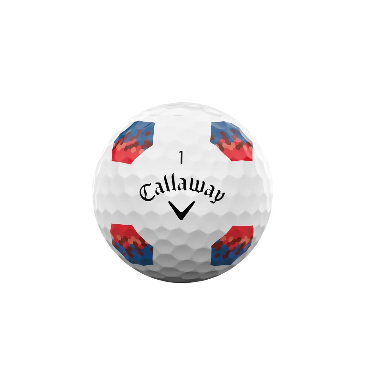 Callaway Alignment Stamped Golf Balls^Chrome Tour TruTrack Tour Golf Balls
