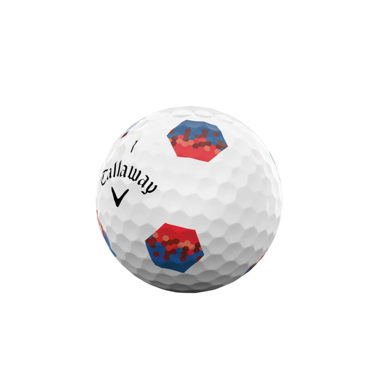 Callaway Alignment Stamped Golf Balls^Chrome Tour TruTrack Tour Golf Balls