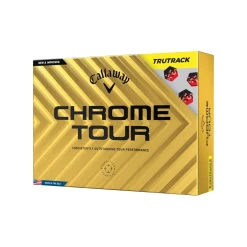 Callaway Alignment Stamped Golf Balls^Chrome Tour TruTrack Tour Golf Balls