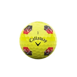 Callaway Alignment Stamped Golf Balls^Chrome Tour TruTrack Tour Golf Balls