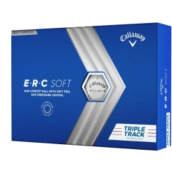 Callaway Alignment Stamped Golf Balls^ERC Soft Triple Track 2023 Low Compression Golf Balls
