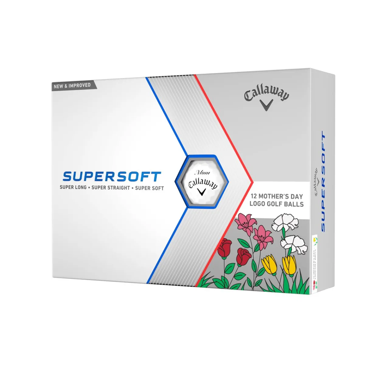 Callaway Ladies Golf Balls^Supersoft 23 Mother's Day Low Compression Golf Balls