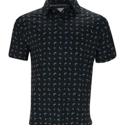 Callaway Golf Shirts^Abtract wing Chevron Print hirt Poo hort eeve Gof Appare