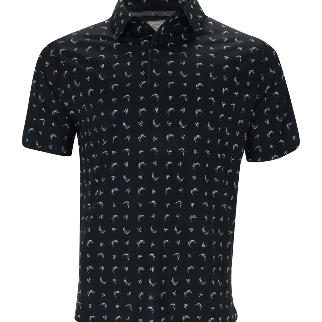 Callaway Golf Shirts^Abtract wing Chevron Print hirt Poo hort eeve Gof Appare