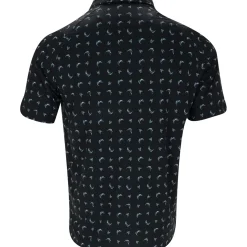 Callaway Golf Shirts^Abtract wing Chevron Print hirt Poo hort eeve Gof Appare