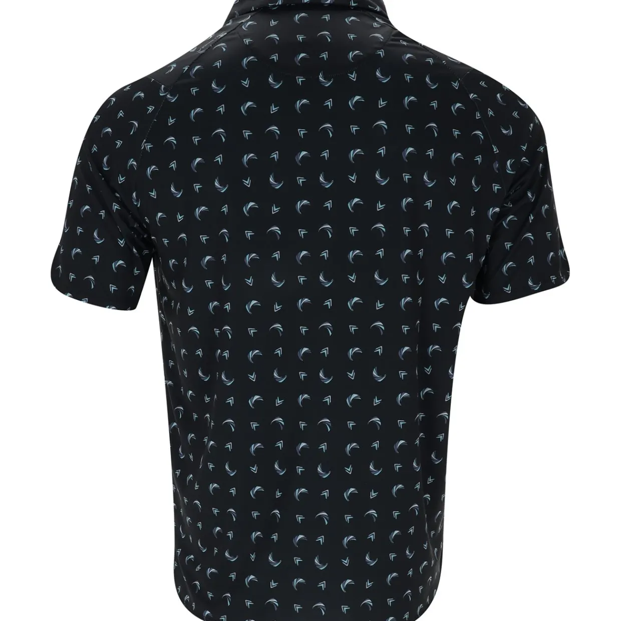 Callaway Golf Shirts^Abtract wing Chevron Print hirt Poo hort eeve Gof Appare