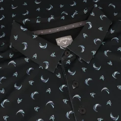 Callaway Golf Shirts^Abtract wing Chevron Print hirt Poo hort eeve Gof Appare