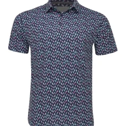 Callaway Golf Shirts^A Over Birdie/Eage Print hirt Poo hort eeve Gof Appare