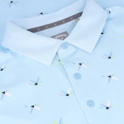Callaway Golf Shirts^A Over Birdie Print hirt Poo hort eeve Gof Appare