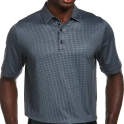 Callaway Golf Shirts^A-Over Chevron Fouard Print hirt Poo hort eeve Gof Appare