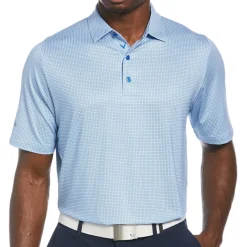 Callaway Golf Shirts^A-Over Chevron Fouard Print hirt Poo hort eeve Gof Appare