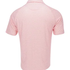 Callaway Golf Shirts^A Over Gradient CHEV Printed hirt Poo hort eeve Gof Appare