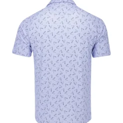 Callaway Golf Shirts^A Over arge Chevron Print hirt Poo hort eeve Gof Appare