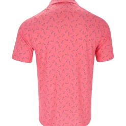 Callaway Golf Shirts^A Over arge Chevron Print hirt Poo hort eeve Gof Appare