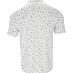Callaway Golf Shirts^A Over arge Chevron Print hirt Poo hort eeve Gof Appare