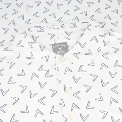 Callaway Golf Shirts^A Over arge Chevron Print hirt Poo hort eeve Gof Appare