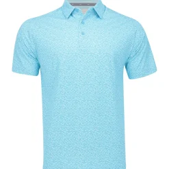 Callaway Golf Shirts^A Over icro Fora Print hirt Poo hort eeve Gof Appare