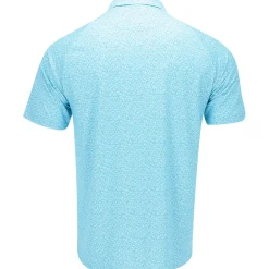 Callaway Golf Shirts^A Over icro Fora Print hirt Poo hort eeve Gof Appare