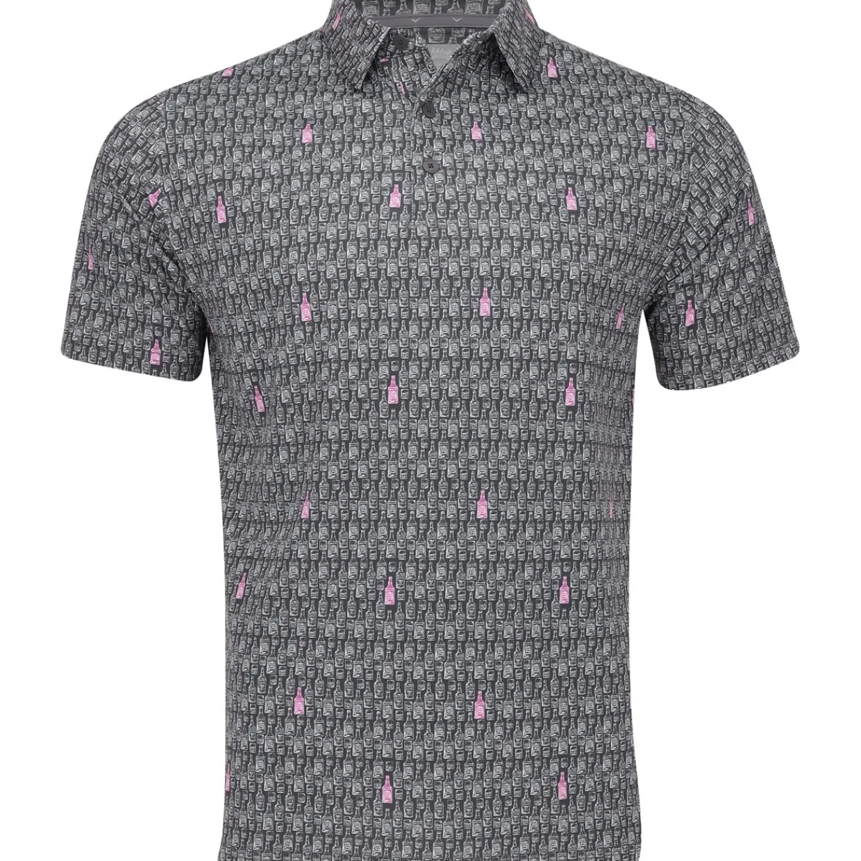 Callaway Golf Shirts^A Over cotch Novety Print hirt Poo hort eeve Gof Appare