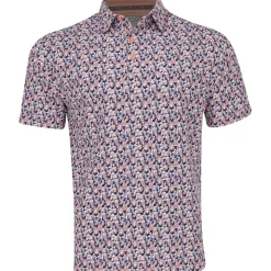 Callaway Golf Shirts^A-Over Tradeark Abtract hirt Poo hort eeve Gof Appare