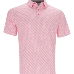 Callaway Golf Shirts^Chevron Twi Print hirt Poo hort eeve Gof Appare