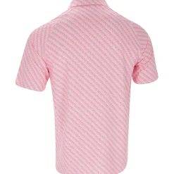 Callaway Golf Shirts^Chevron Twi Print hirt Poo hort eeve Gof Appare