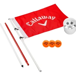 Callaway Putting Aids^Closest To The Pin Game Flagpole & Cup Set Putting Aids