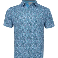Callaway Golf Shirts^Confetti Hex hirt Poo hort eeve Gof Appare