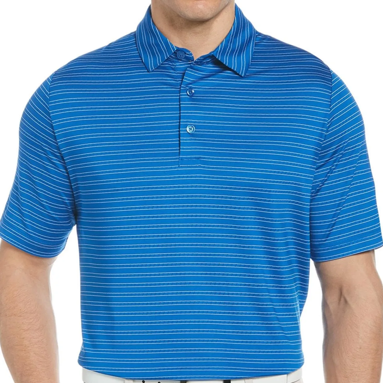 Callaway Golf Shirts^Fine ine Vented tripe hirt Poo hort eeve Gof Appare